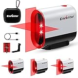 ENVENTOR Livella Laser Autolivellante 35M, Livella Laser Rossa a Croce, 3 Modalità, Orizzontale e...