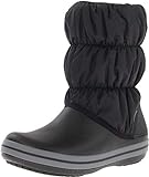 Crocs Winter Puff Boot W, Stivali, Donna, Nero (BKCH), 37.5