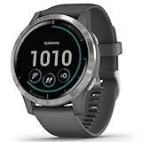 Garmin Vivoactive 4 Smartwatch GPS, Music, Garmin Pay, Wi-Fi, Diametro: 4,5 cm, Lunghezza: ca. 24 cm,...