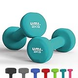 Umi Neoprene Pesi manubri Esercizio Casa Palestra(Set di 2)