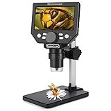 Koolertron Microscopio Digitale LCD, Microscopio Bambini 4.3 pollici 1080P 8 Megapixel Zoom con...