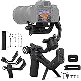 FeiyuTech Scorp-C Stabilizzatore Gimbal per Fotocamera DSLR, per Fotocamera Reflex, Compatibile con Sony...