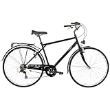 Alpina Bike, Bicicletta Trekking 6v Uomo Moving, Nero, 28', Acciaio