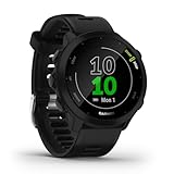 Garmin Forerunner 55 (Black), Smartwatch running con GPS, Cardio, Piani di allenamento inclusi, VO2max,...