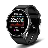 LG&S Smartwatch Full Touch Screen per Android iOS, Smartwatch Bluetooth per Fitness Sportivo, Orologi...