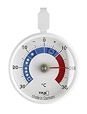 TFA Dostmann Termometro di raffreddamento analogico piccolo e pratico controllo frigorifero congelatore L...