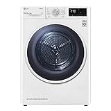 LG RH80V9AVHN Asciugatrice Smart a Carica Frontale 8 Kg, Classe A+++, Condensazione con Pompa di Calore,...