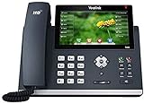 Yealink SIP-T48S-Skype for Business Telefono, Optima HD Audio, Nero