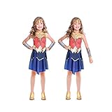 Costume da Film per Bambina Wonder Woman ww84 (età: 8-10 Anni)