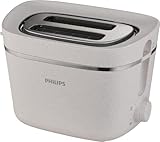 Philips HD2640/10 Tostapane Eco Conscious Collection in plastica riciclata al 100%, 8 livelli di...