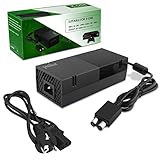 Alimentatore per Xbox One, Xbox One Power Supply Brick Cavo di Alimentazione Caricabatterie di Ricambio...