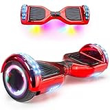 Magic Way 6.5 inch Hoverboard con Colorato luci sulle Ruote e Bluetooth Overboard Elettrico...