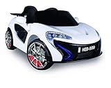 Biemme Auto Elettrica per Bambini Daytona 12 Volt con Radiocomando Genitori 1133 / B Colore Bianco