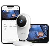 GNCC Videocamera Sorveglianza Interno WiFi, 1080P Telecamera WiFi Interno per Bambini/Animali/Anziani con...