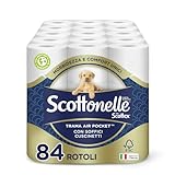 Scottonelle Carta Igienica, Morbida e Resistente, Dermatologicamente testata, 84 Rotoli (6x14)