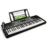 Alesis Melody 54 - Pianola Portatile Per Scuola Media, Tastiera Musicale a 54 Tasti con Casse Integrate,...