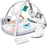 Lupantte 7 in 1 Palestrina Evolutiva Neonato Multiattivita,2 Pastiglie Sostituibili Bambini con 6 Giochi...