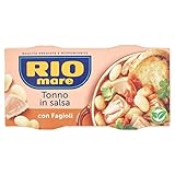 Rio Mare - Tonno in Salsa Fagioli e Tonno, Piatto Pronto da Gustare anche Caldo, 2 Lattine da 160g