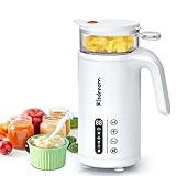 Cuocipappa Mixer Multifunzione 6-in-1 per Bébé - Vapore, Mixer, latte caldo, Pulizia Automatica, zuppa,...