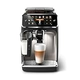 Philips Domestic Appliances 5400 Series Macchina da Caffè Automatica - Montalatte LatteGo, 12 Bevande,...