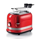 Ariete 149 Tostapane con Pinze per 2 fette di pane - Espulsione Automatica - Defrost - 6 Gradi di...