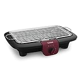 Tefal, BG90E5 Easygrill Adjust, barbecue elettrico da tavolo, 2300 Watt, superficie grill 720 cm²,...
