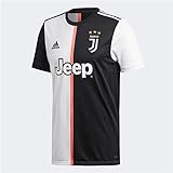 adidas Juventus Home J, Maglietta Uomo, Nero/Bianco, L