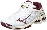 Mizuno Tensione D'onda, Scarpe da pallavolo Donna, Bianco Cabernet Mp Oro, 39 EU