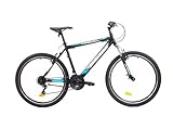 F.lli Schiano Range 26'', Bici MTB Uomo, Nero-Blu