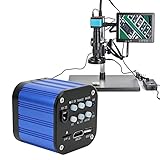 Fotocamera per microscopio 4k, fotocamera per microscopio industriale elettrico digitale HDMI USB con...
