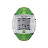 Polar FT4, Cardiofrequenzimetro Donna, Verde, Taglia Unica