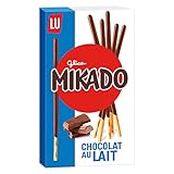 Mikado Cioccolato al Latte, Bastonicino Sottile e Croccante, Ricoperto di Gustoso Cioccolato al Latte,...
