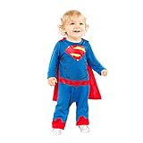 (PKT) 9906712 Costume da Superman per bambini (18-24 m)