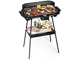 Princess Barbecue Elettrico 112247, Nero, 54.5 x 44 x 18.7 Cm