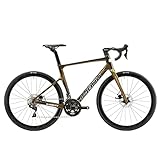 KABON Bici da strada carbonio, T800 Bici da strada 700C con trasmissione a 18 velocità,Manubrio...