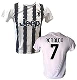 DND DI D'ANDOLFO CIRO Maglia bianconera Home Ronaldo 7 CR7 Ufficiale Autorizzata 2020-2021 Taglie da...