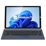 AWOW Tablet PC Windows 10, 8 GB RAM, 128 GB SSD, Intel Celeron N4120, schermo tattile mini 2 in 1,...