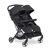 hauck Passeggino Doppio Swift X Duo - Passeggino Gemellare Leggero e Pieghevole con Una Mano, Reclinabile...