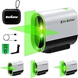 ENVENTOR Livella Laser Autolivellante 50M, Linea Laser Verde a Croce,3 Modalità,Orizzontale e...