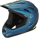 BELL Sanction, Casco Unisex, Agility Matte Blue/Hi-Viz, M | 55-57cm