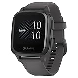 Garmin Venu Sq, Smartwatch GPS Sport con Monitoraggio della Salute e Garmin Pay, Grigio (Ardesia/Grigio)