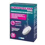 Gripdent Tabs 54 - Compresse disinfettanti - Disinfetta e sbianca dentiere, bites, paradenti, apparecchi...