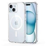 ESR Cover Magnetica per iPhone 15, Compatibile con MagSafe, Custodia Trasparente con HaloLock, Protezione...