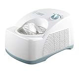 De'Longhi ICK5000 Il Gelataio Gelatiera con Compressore, 230 W, 1.2 Litri, Plastica, Bianco