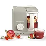 BÉABA - Babycook Solo, Cuocipappa Omogeneizzatore, Cottura a Vapore, Robot per Pappe 4 in 1 : Mixer +...