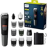 Philips Multigroom series 5000 11 in 1, Barba, capelli e corpo MG5730/15 11 accessori, tecnologia...