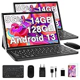 GOODTEL Tablet 10 Pollici 14GB RAM+128GB ROM 1TB TF,Tablet Android 13,WiFi 5G+2.4G,Bluetooth...