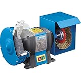 MOLA SMERIGLIATRICE DA BANCO PROFESSIONALE Ø150mm MOLA+SPAZZOLA 350 W FERVI 0510