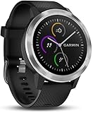 Garmin Vivoactive 3 Smartwatch con GPS, Unisex adulto, Nero/Argento