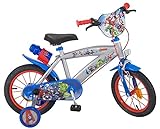 Toimsa 000864 Avengers - Bicicletta per bambino 35.6 cm (14'), Multicolore
